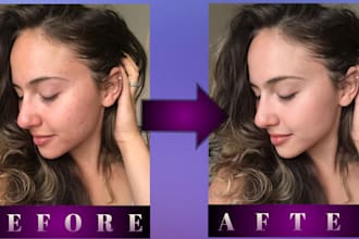 retouching photos, image editing professionally
