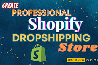 build shopify branded profitable dropshipping ecommerce store for gmc