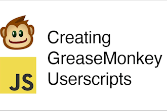 write a script for greasemonkey
