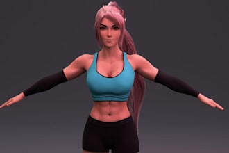 3d modeling character modeling 3d design for film and animation