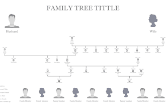 create a professional family tree or genogram