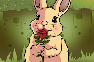 draw your pet in an amazing cartoon portrait