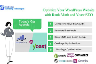 optimize your website with rank math and yoast SEO