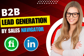 do b2b ai lead generation by linkedin sales navigator