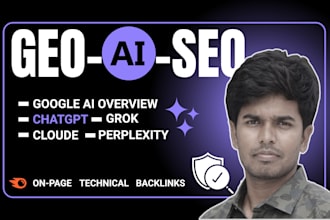 write generative engine optimization GEO, ai SEO articles, and do semrush audit