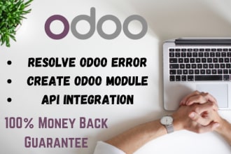 customize and develop odoo modules and API integration