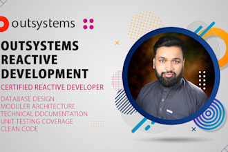 develop reactive applications in outsystems