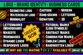 legal or wordmark or lettermark or geometric or watercolor logo, catalog designs
