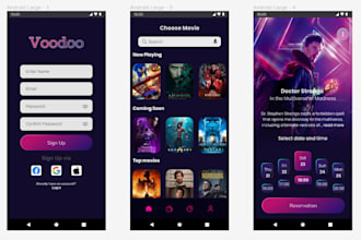 design UI UX for mobile app, web app, prototype, wireframes