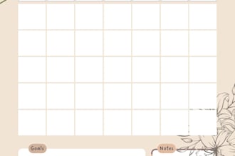create cute printable, digital and daily planners