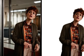 professionally remove background and will create a shadow