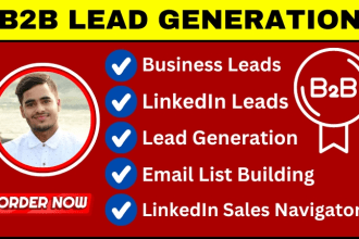 do b2b lead generation using the linkedin sales navigator