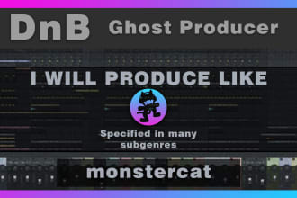 ghost produce dnb like monstercat, ukf drum and bass