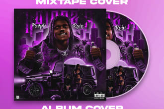 professional mixtape, album and single cover design, custom artwork