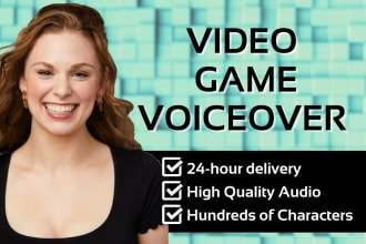 be your female voice actor for video games