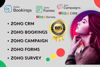 do zoho CRM setup zoho bookings zoho campaigns zoho forms zoho survey
