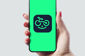 unique logo design with copyright