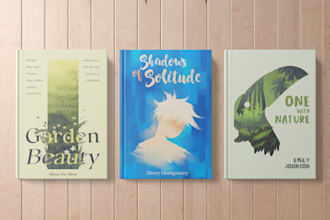draw a book cover illustration