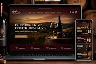 modern wine shopify store liquor website whiskey beverage store brewery website