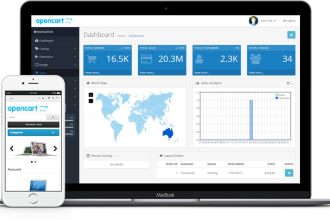opencart ecommerce website online store