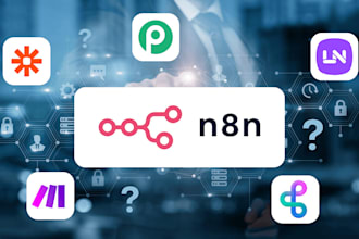 automation and workflows using n8n io and API integration