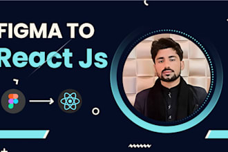 convert figma to next js or react js, psd to html or react