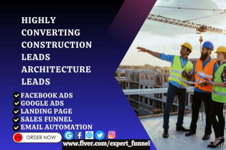 generate construction leads architecture leads building plumbing hvac leads