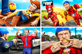make a professional gta thumbnail for youtube