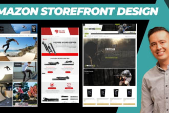 create an amazon storefront design for your brand