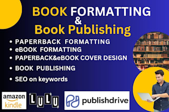 publish book on amazon kindle KDP,book formatting,amazon kdp book publishing