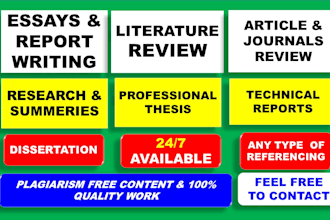 do essay writing and report writing professionally