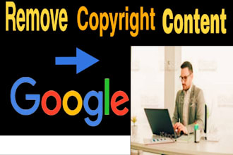 report infringing and illegal content to google under dmca