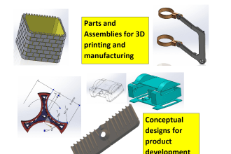 design 3d cad model and 2d drawing under relief price