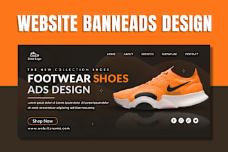 make professional website banner,slider,ad banner