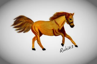 illustrate realistic animals and pets