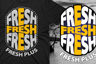 design unique typography t shirts with custom quotes