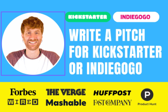 write a kickstarter indiegogo pitch