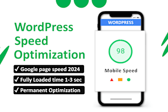 wordpress speed optimization and website pagespeed