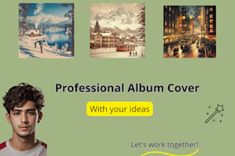 customized album covers unique art made with ai