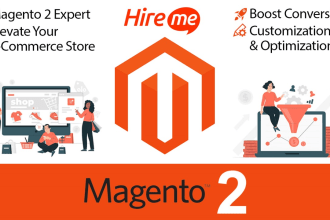 fix bugs, develop, customize or maintain magento 2 store