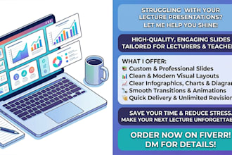 design a professional lecture presentation for your class