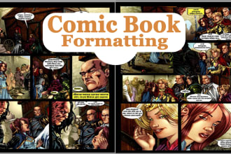 comic book formatting for amazon kdp lulu and ingramspark