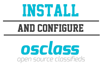 install and configure OsClass Free Classieds Script for only 5 bucks