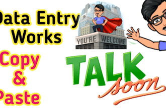 do data entry works