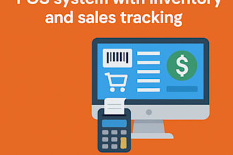 create a custom pos system with inventory and sales tracking