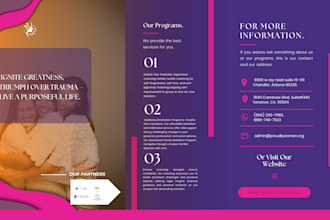 create sponsorship deck, pitch deck for nonprofit org