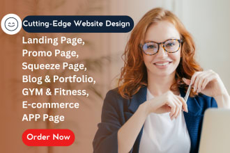 do website clone website redesign landing page design