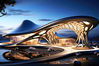 do fast autocad,rhino and grosshpper,archicad,revit,3ds max 3d model and renders