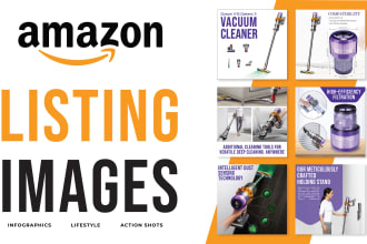 design premium listing images for amazon product