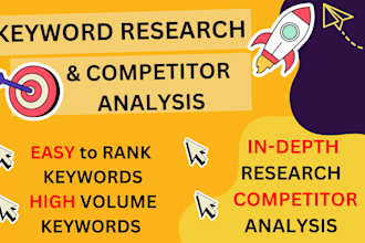do profitable SEO keyword research and competitor analysis